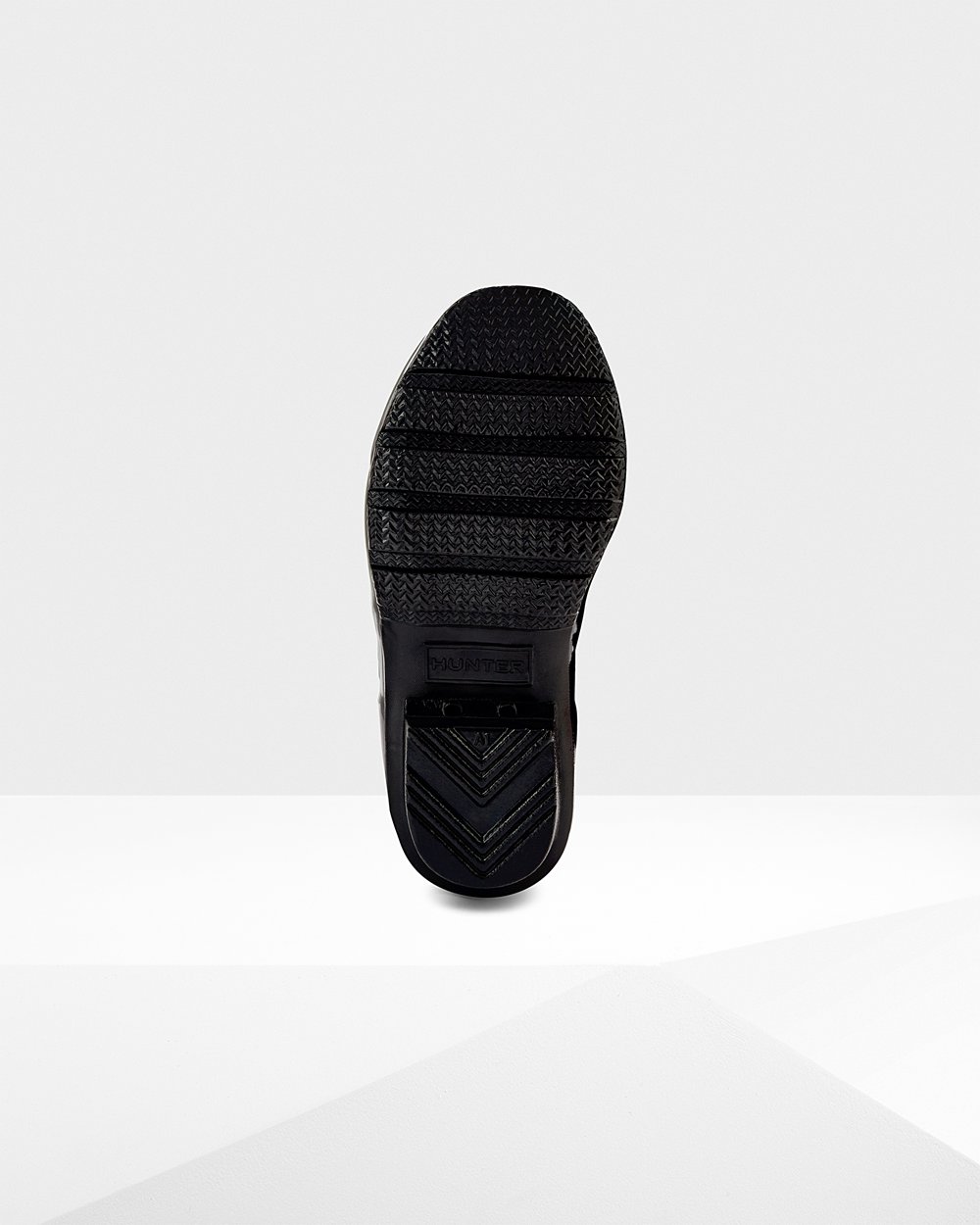 Gumowce Dziecięce - Hunter Original Duże Gloss - Czarne - IVZX-14973